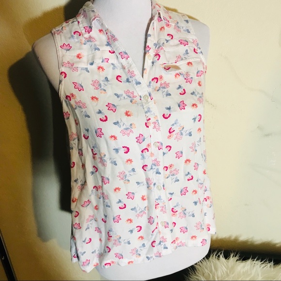 abercrombie kids Other - Abercrombie Kids girls sleeveless button up shirt